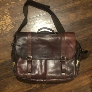 $50 today only! Samsonite Leather Briefcase